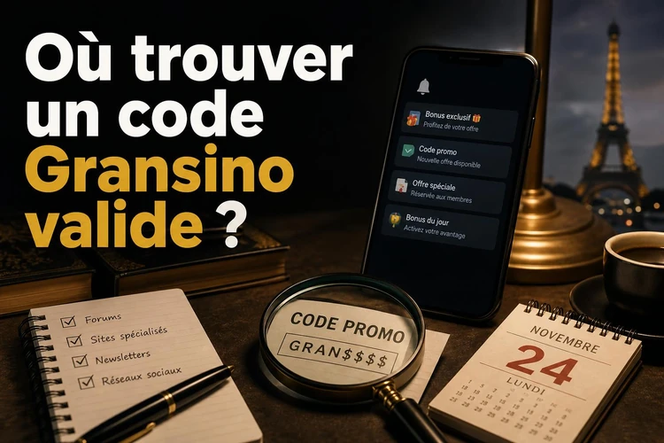 Où trouver un code Gransino valide?